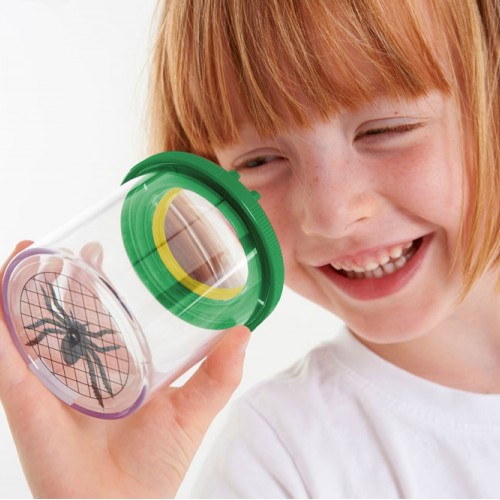 Magnifier with two magnifying glasses (2x and 3.5x)
