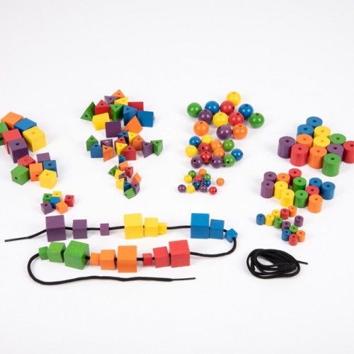 Wooden figurines for turning "Geometric shapes".
