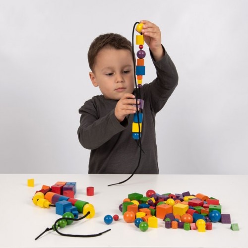 Wooden figurines for turning "Geometric shapes".