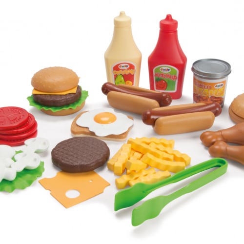 A large set of barbecue products