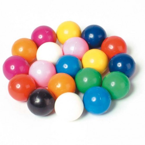 Magnetic colored balls