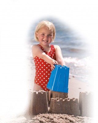 Sand shape "Castle/Tower" (19,5 cm)