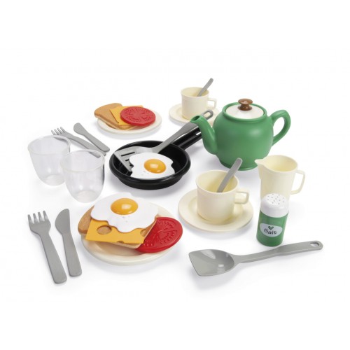 Set of dishes and products for breakfast "Green Garden" Set of dishes and products for breakfast "Green Garden"
