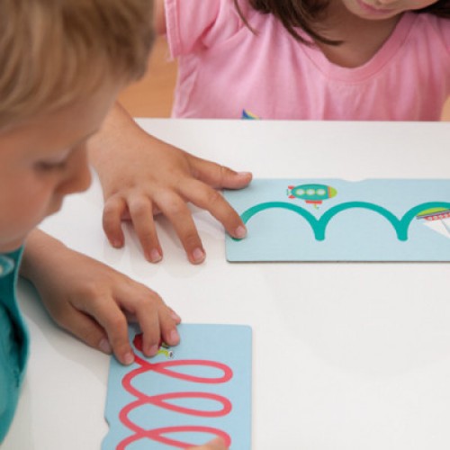 TACTILE NUMBER CARDS FOR PRE-WRITING  (Inspired by the Montessori Methodology)