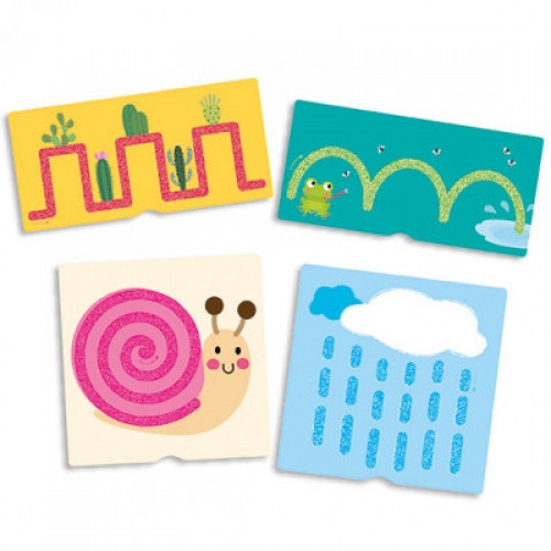 TACTILE NUMBER CARDS FOR PRE-WRITING  (Inspired by the Montessori Methodology)