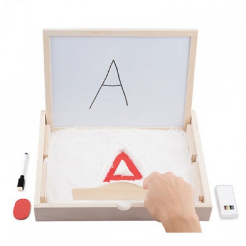 MULTI-SENSORY PRE-WRITING TRAY “3 IN 1“ (Montessori Method)
