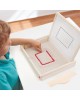 MULTI-SENSORY PRE-WRITING TRAY “3 IN 1“ (Montessori Method)