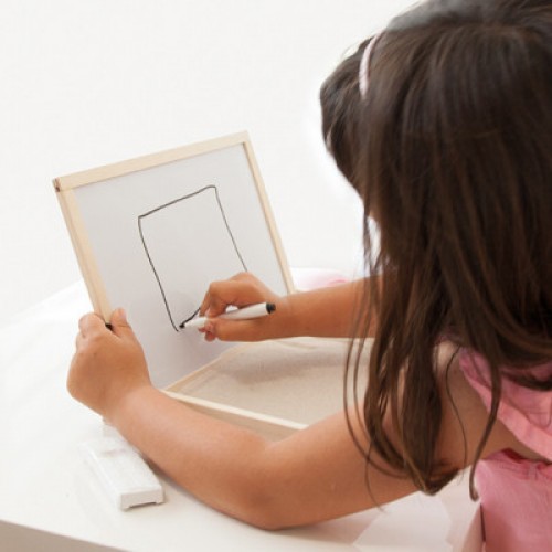 MULTI-SENSORY PRE-WRITING TRAY “3 IN 1“ (Montessori Method)