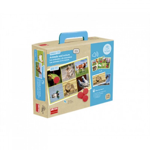 DEVELOPMENTAL GAME "SOUND LOTTO -  ANIMALS AND NATURE"