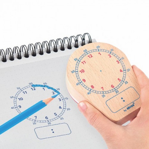 WOODEN MAXI – STAMP “WHAT TIME IS IT?”