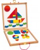 ﻿Set of wooden magnets in a suitcase 2 in 1
