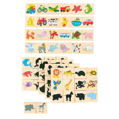 Didactic wooden game “Find whose shadow is this?” Didactic wooden game “Find whose shadow is this?”